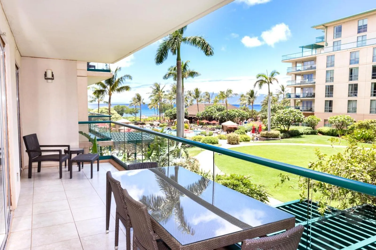 Kbm Resorts Free Car Honua Kai Hokulani Ocean View 2Bedroom Condo Hkh-211 Large Ocean View Inner Courtyard Kaanapali 0*,