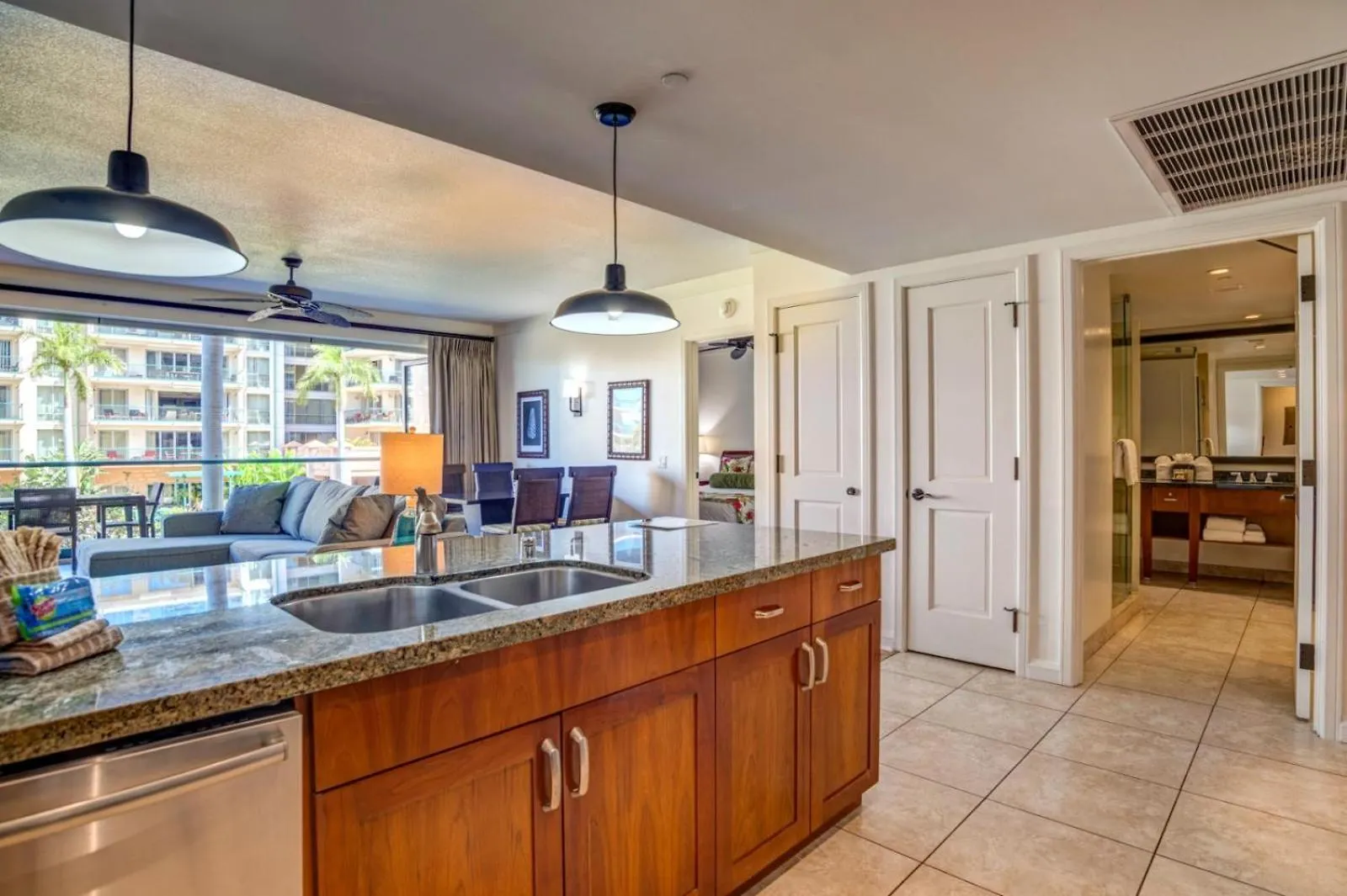 Apartment Kbm Resorts Free Car Honua Kai Hokulani Ocean View 2Bedroom Condo Hkh-211 Large Ocean View Inner Courtyard Kaanapali